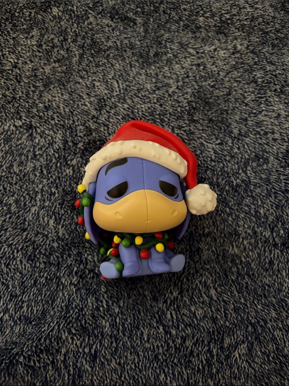 Eeyore Holiday Pop! Vinyl Figure - Purple with Red Santa Hat
